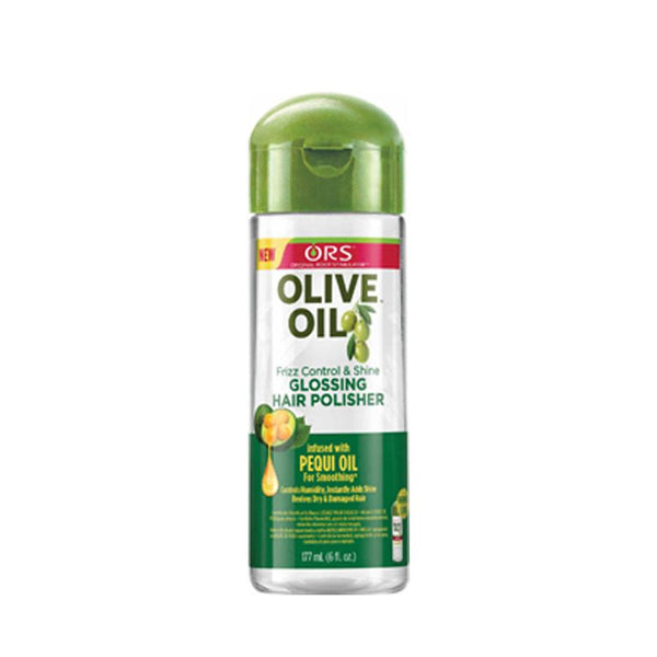 ORS Olive Oil Hair Polisher with Pequi Oil for Frizz Control and Shine Glossing Hair Polisher
