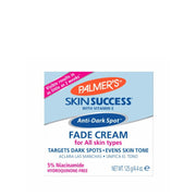 Palmer's Skin Success Fade Cream box front anti dark spot for all skin types 5 percent niacinamide