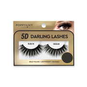 ABSOLUTE NEW YORK 5D Darling Lashes Cecilia bold volume reusable false eyelashes in gold packaging