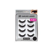 Pack of Poppy and Ivy 5D Darling Lashes multi pack showing 5D Seraphina false eyelashes set
