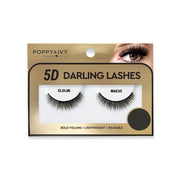 Poppy and Ivy 5D mink lashes Maeve reusable dramatic false eyelashes in gold box