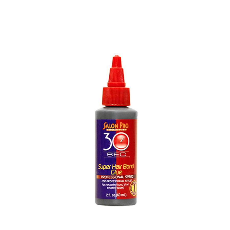 Salon Pro Super Hair Bond Glue for Wigs in a 2.1 oz bottle for professional wig application