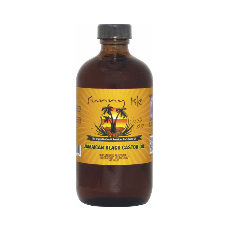 Sunny Isle bottle of Jamaican black castor oil original for hair growth and scalp nourishment