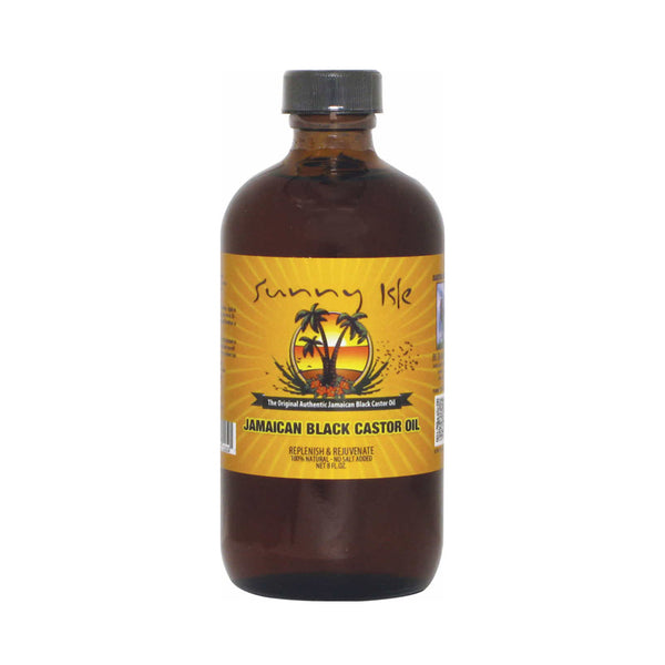 Sunny Isle bottle of Jamaican black castor oil original for hair growth and scalp nourishment