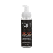 Tgin Honey Whip Hydrating Mousse 8 fl oz pump bottle by TGIN for lightweight moisture and curl definition