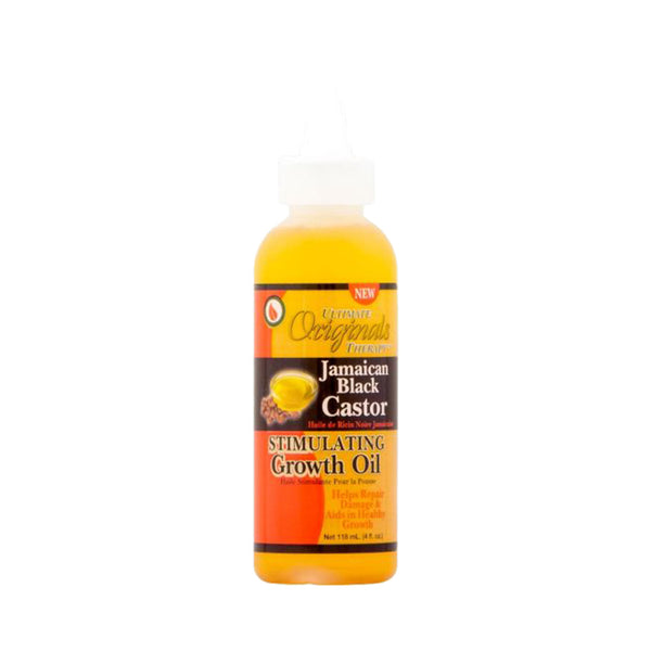 Africas Best Jamaican black castor oil for hair growth bottle of stimulating growth oil for scalp massage