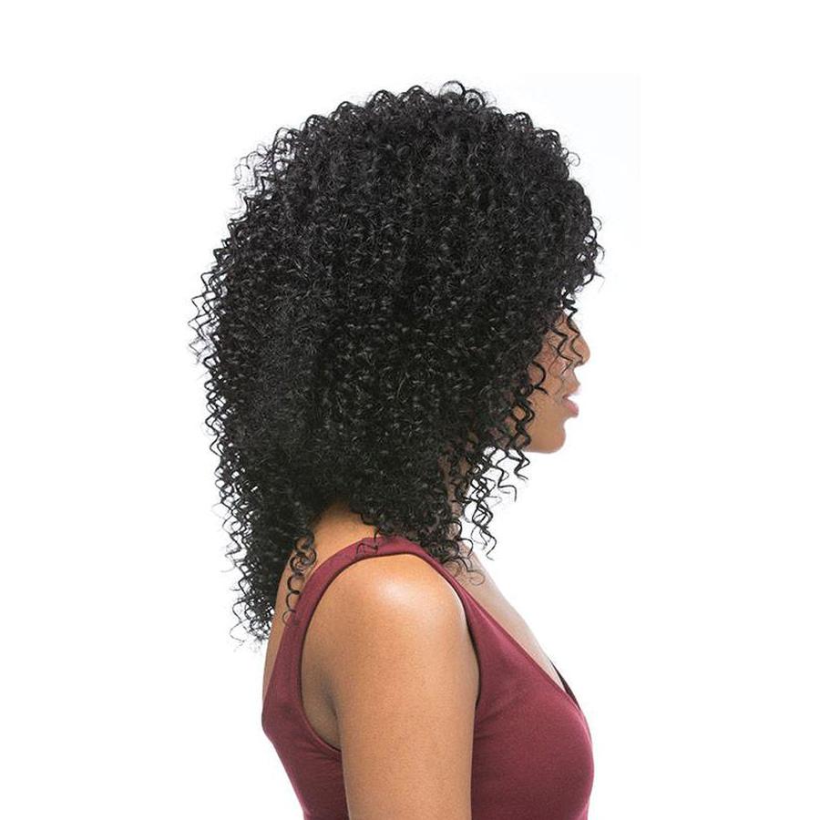 Outre Velvet Brazilian Remi human hair in natural curls for a stylish and voluminous look