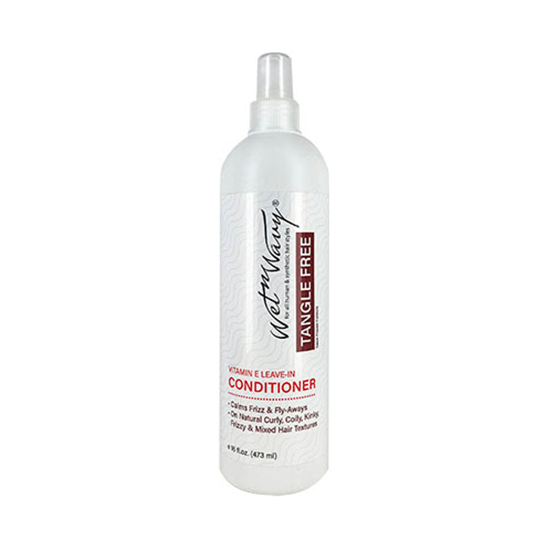 WET-N-WAVY wet n wavy leave-in conditioner white 16 fl oz spray bottle tangle free detangler